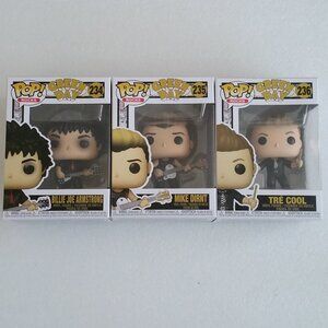 Funko Pop Rocks GREEN DAY Bundle of 3